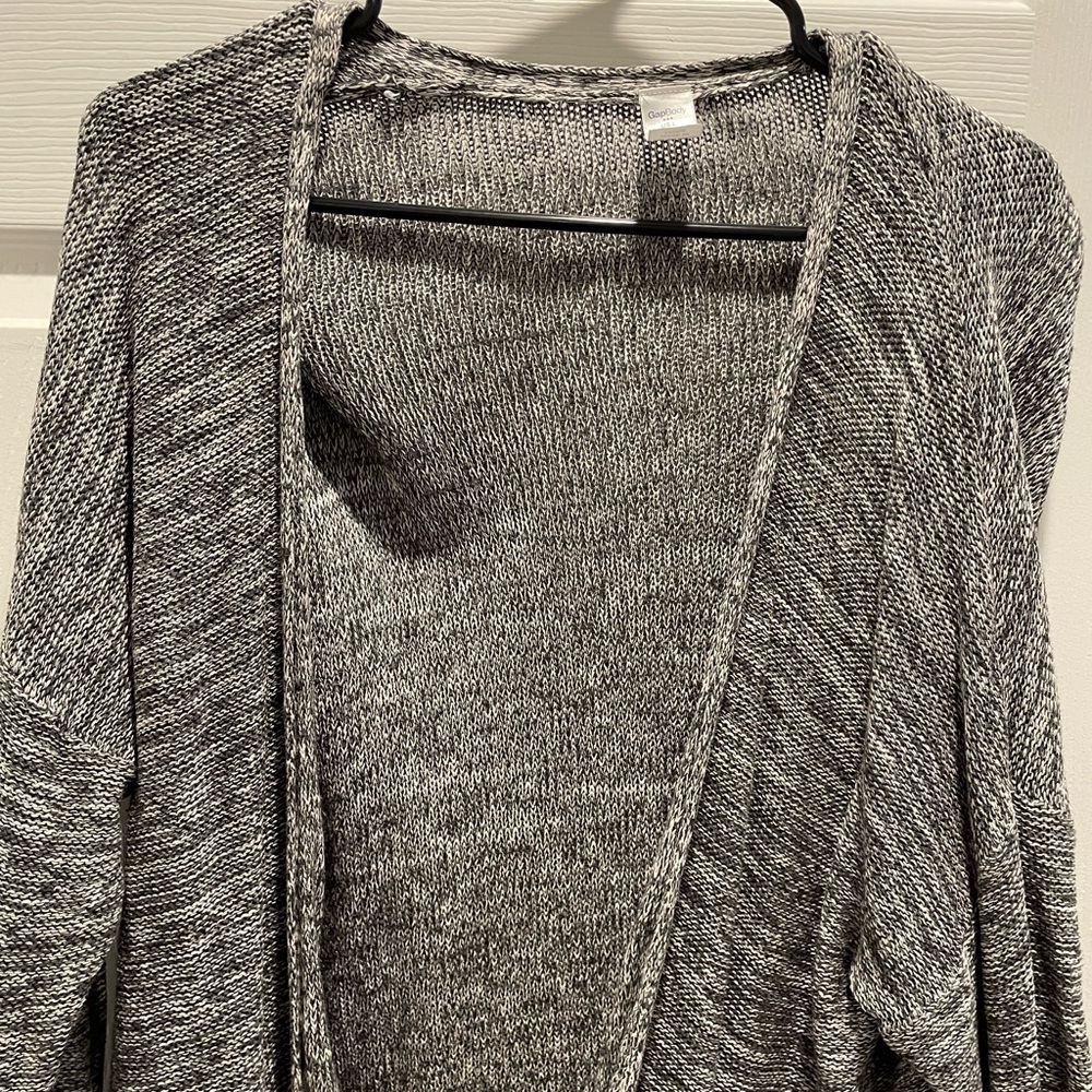 GAP Black and white cardigan